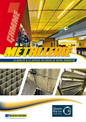 Catalogue Clisson Métal Métallerie