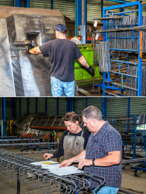 Fabrication d’armatures sur mesure Fabrication d’armatures sur mesure