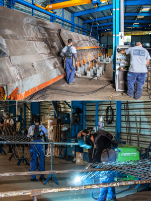 Les ateliers de production d'armature Les ateliers de production d'armature