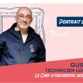 Portrait de Guillaume BERTHELOT, technicien logistique