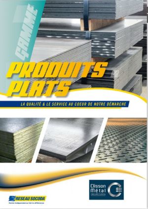 Catalogue Produits plats Clisson M&eacute;tal