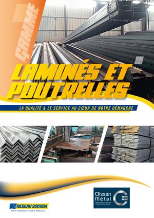 Catalogue Lamin&eacute;s Clisson M&eacute;tal