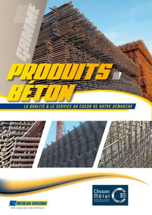 Catalogue Produits B&eacute;ton Clisson M&eacute;tal