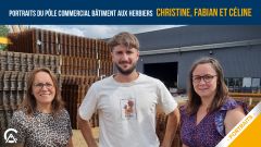 Le pôle commercial Bâtiment aux Herbiers