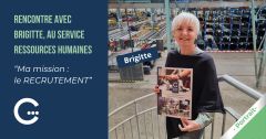 Rencontre avec Brigitte, chargée du recrutement.