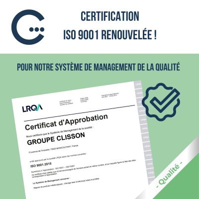 Renouvellement de certification ISO 9001:2015